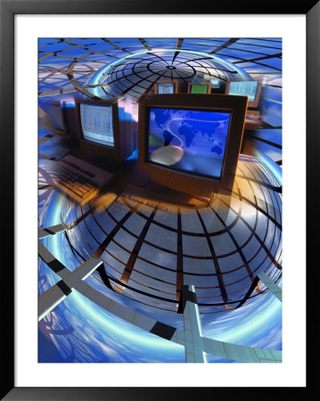 Internet World by Robert Cattan Pricing Limited Edition Print image