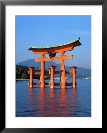 Torii Gate, Hiroshima Prefecture, Japan by David Ball Pricing Limited Edition Print image