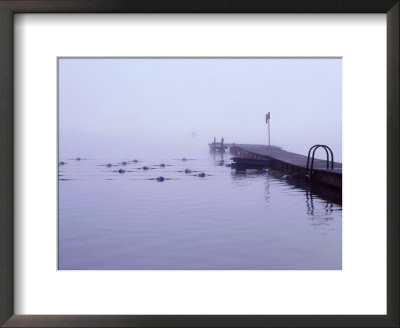 Swimming Marker And Pier by Cheryl Clegg Pricing Limited Edition Print image