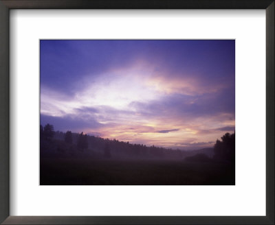 Sunrise In Yellowstone National Park by Bruce Clarke Pricing Limited Edition Print image
