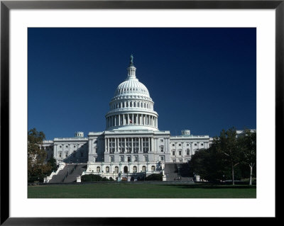 Capitol Building, Wa Dc by Michele Burgess Pricing Limited Edition Print image