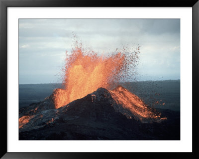 Kilauea Volcano Erupts, Big Island, Hi by Joe Carini Pricing Limited Edition Print image