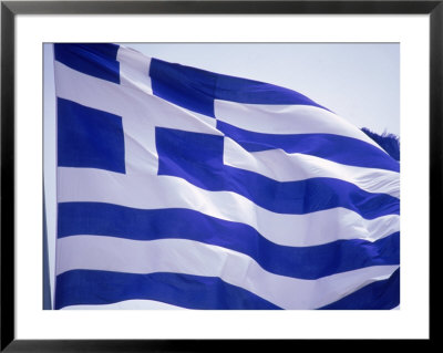Flag Of Greece by Barry Winiker Pricing Limited Edition Print image