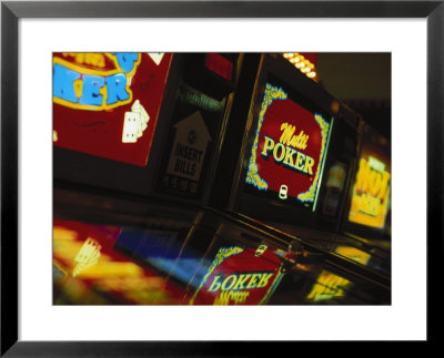 Video Gambling Machines At Casino, Nv by Gary Conner Pricing Limited Edition Print image
