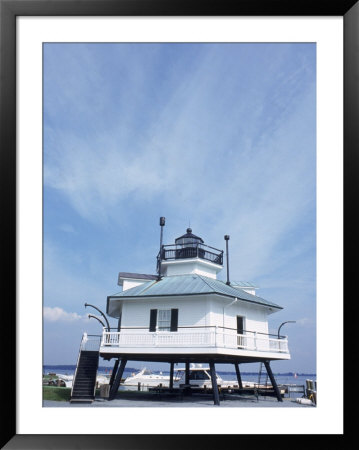 Old Famous Lighthouse, St. Michael, Md by Mike Robinson Pricing Limited Edition Print image