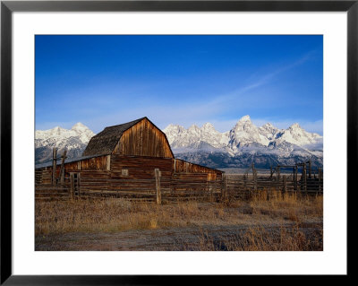 Barn, Grand Teton National Park, Wy by Elizabeth Delaney Pricing Limited Edition Print image