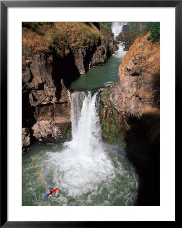 Kayaking, White River, Or by Eric Sanford Pricing Limited Edition Print image