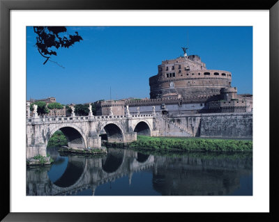 Ponte Sant'angelo, Rome by Claire Rydell Pricing Limited Edition Print image