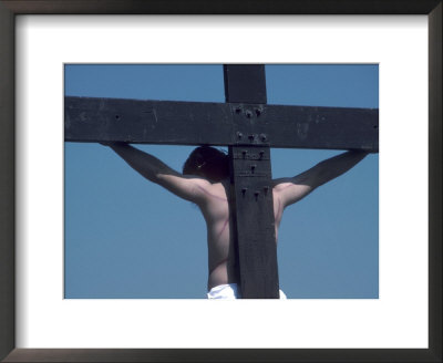 Crucifixion At Way Of The Cross Procession by Steve/Mary Skjold Pricing Limited Edition Print image