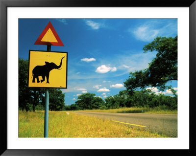 Road Sign, Zimbabwe by Jacob Halaska Pricing Limited Edition Print image
