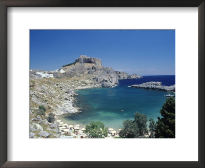 The Acropolis, Lindos, Rhodes, Greece by Kristi Bressert Pricing Limited Edition Print image