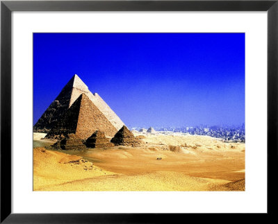 Pyramids Of Giza, Egypt by Frank Chmura Pricing Limited Edition Print image