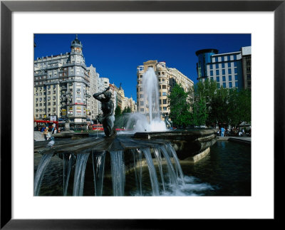 Plaza De Espania In Madrid, Spain by Peter Adams Pricing Limited Edition Print image