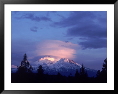 Mt. Shasta At Dusk by Mark Gibson Pricing Limited Edition Print image
