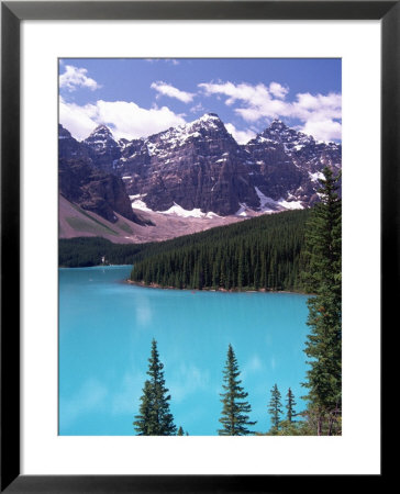 Moraine Lake, Banff National Park, Alberta, Can by Mick Roessler Pricing Limited Edition Print image