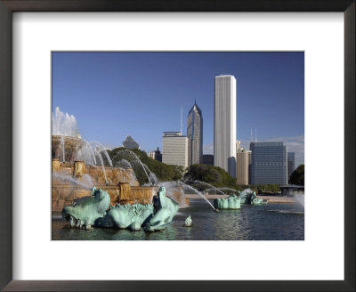 Chicago, Il, Buckingham Fountain, Grant Park by Walter Bibikow Pricing Limited Edition Print image
