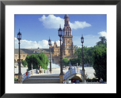 Plaza De Espana, Seville, South Spain by Peter Adams Pricing Limited Edition Print image