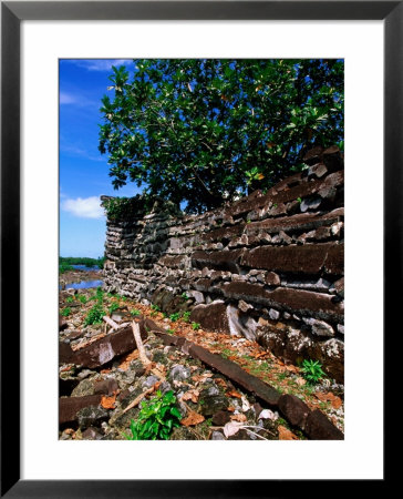 Exterior Walls (1100-1400 Ad), Nan Douwas, Nan Madol, Micronesia by John Elk Iii Pricing Limited Edition Print image