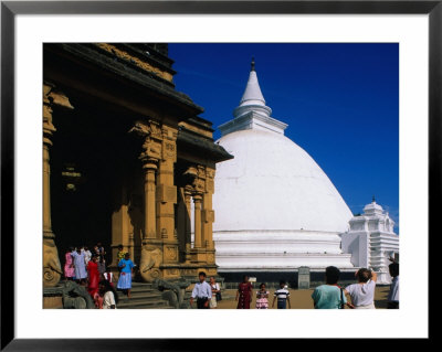 Ancient Stupa At Raja Maha Vehara In Kelaniya, Sri Lanka by Bill Wassman Pricing Limited Edition Print image