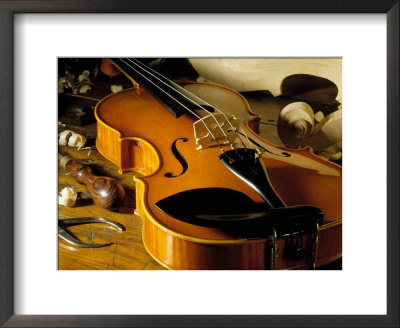 Violin Making by Martin Fox Pricing Limited Edition Print image