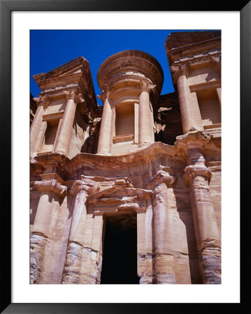 The Al Deir Monastery, Petra, Jordan by Lauree Feldman Pricing Limited Edition Print image