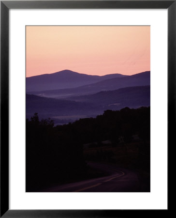 Worcester Range At Sunset, Johnson, Vt by Kindra Clineff Pricing Limited Edition Print image