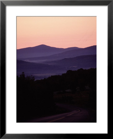 Worcester Range At Sunset, Johnson, Vt by Kindra Clineff Pricing Limited Edition Print image