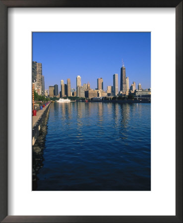 North Loop Of Chicago From Navy Pier by Bruce Leighty Pricing Limited Edition Print image
