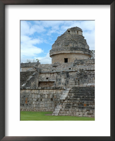 Temple Of The Observatory, Chichen Itza, Mexico by Lisa S. Engelbrecht Pricing Limited Edition Print image