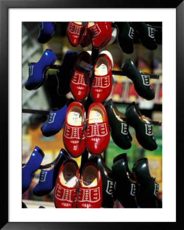 Wooden Clogs On Sale, Haarlem, Holland by Nik Wheeler Pricing Limited Edition Print image