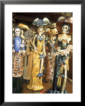 Ceramic Representations Of The Dead, Mexico by Jeff Greenberg Pricing Limited Edition Print image
