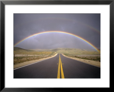 Rainbow Over Highway, Ca by Thomas Winz Pricing Limited Edition Print image