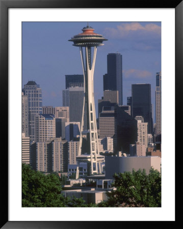 Space Needle Seattle Washington by Fogstock Llc Pricing Limited Edition Print image