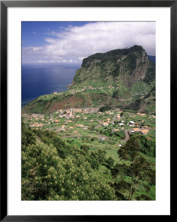 Village Of Faial, Madeira, Portugal by Walter Bibikow Pricing Limited Edition Print image