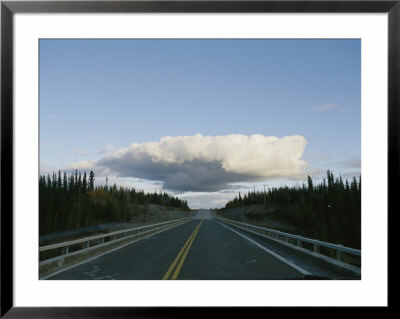 A Thundercloud Forms Above The Makenzie Highway by Raymond Gehman Pricing Limited Edition Print image