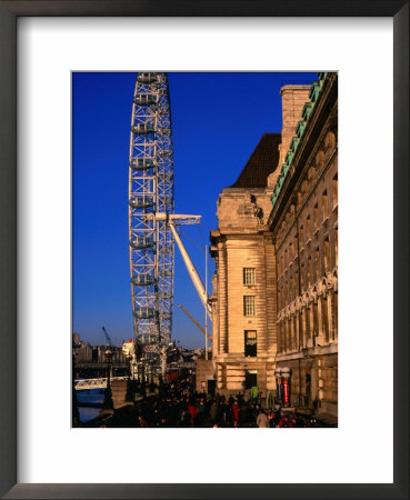 London Eye Ferris Wheel, London, England by Paul Kennedy Pricing Limited Edition Print image