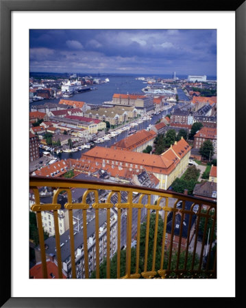 City From The Rundetarn (Round Tower), Copenhagen, Denmark by Charlotte Hindle Pricing Limited Edition Print image