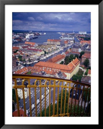 City From The Rundetarn (Round Tower), Copenhagen, Denmark by Charlotte Hindle Pricing Limited Edition Print image