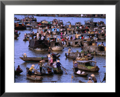 Cai Rang Floating Market, Can Tho, Vietnam by Kraig Lieb Pricing Limited Edition Print image