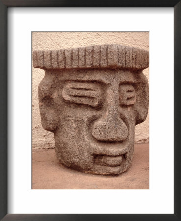Chorotegas Indstatue, Costa Rica by Glen Davison Pricing Limited Edition Print image