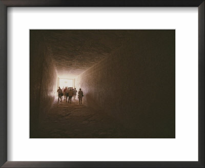Tourists Inside The Egyptian Tomb Of Tawsert At Luxor by Kenneth Garrett Pricing Limited Edition Print image