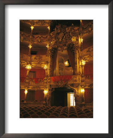 Cuvillies Theater In The Residenz Palace In Munich by Taylor S. Kennedy Pricing Limited Edition Print image