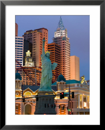 New York, New York Casino, Las Vegas, Nevada, Usa by Walter Bibikow Pricing Limited Edition Print image