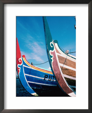 The Prows Of Traditional Fishing Boats In Jimbrana, Indonesia by Adams Gregory Pricing Limited Edition Print image
