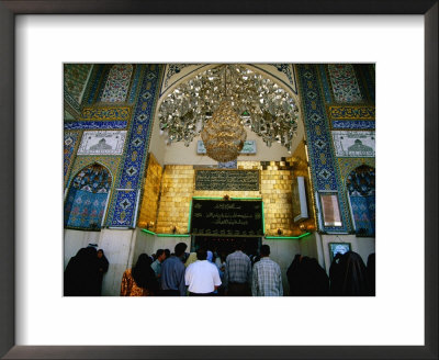 Worshippers At Shrine Of Sayyd Mohammid Balad, Balad, Salah Ad Din, Iraq by Jane Sweeney Pricing Limited Edition Print image