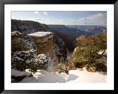 Winter Time On The South Rim Of The Grand Canyon From Grandview Point by Michael S. Lewis Pricing Limited Edition Print image