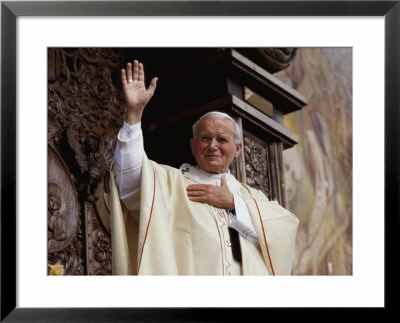 Pope John Paul Ii Celebrates Mass Before A Crowd Of Over 750,000 Gdansk In June, 1987 by James L. Stanfield Pricing Limited Edition Print image