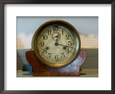 Close View Of Antique Clock, Stonington, Connecticut by Todd Gipstein Pricing Limited Edition Print image