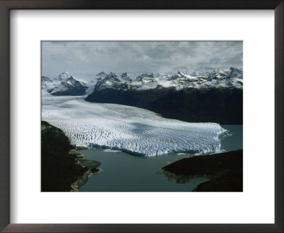 Aerial View Of Three-Mile-Wide Moreno Glacier And Lago Argentino by James P. Blair Pricing Limited Edition Print image
