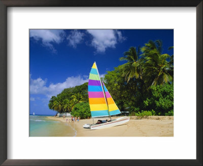 St. James Beach, Barbados, Caribbean, West Indies by John Miller Pricing Limited Edition Print image
